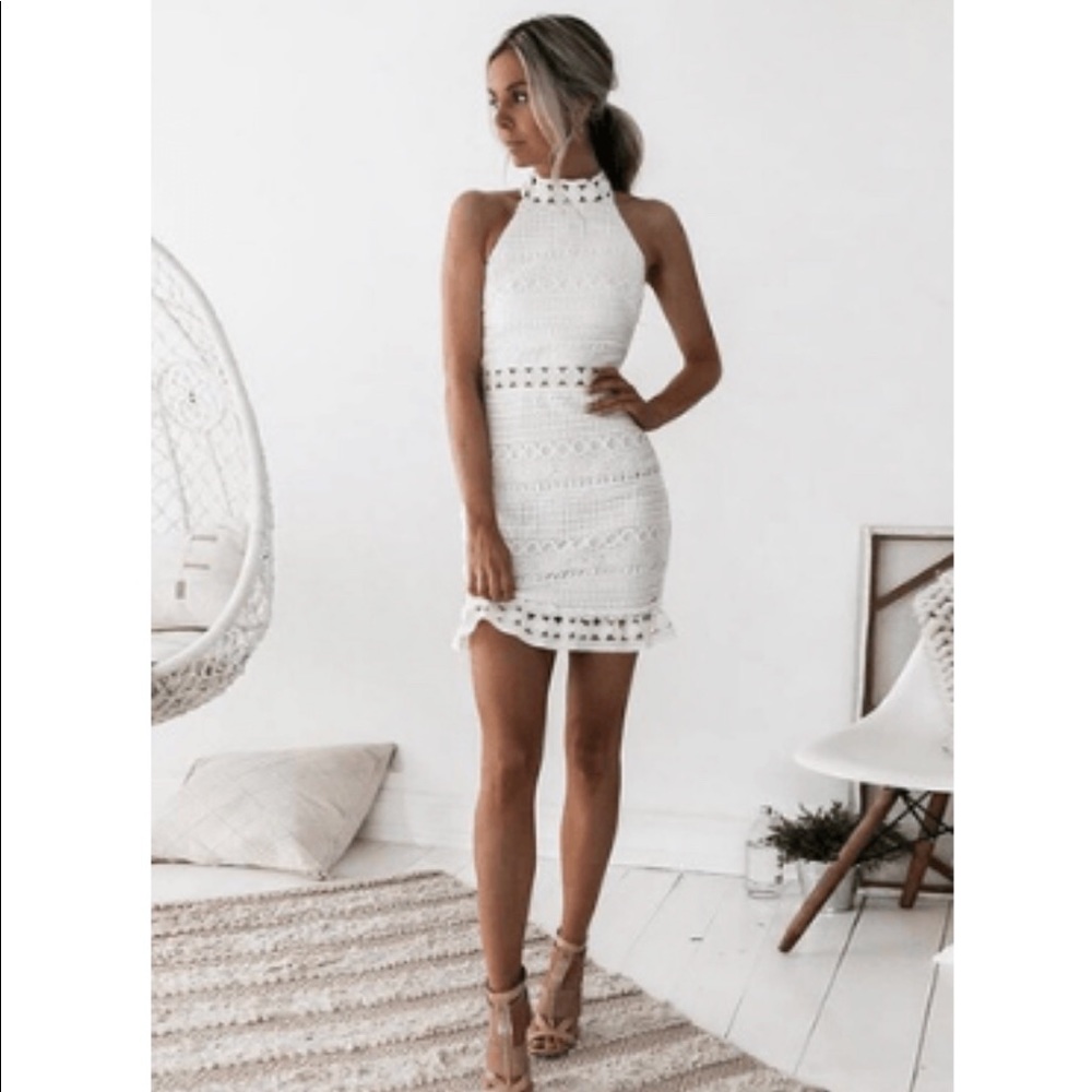 White dress